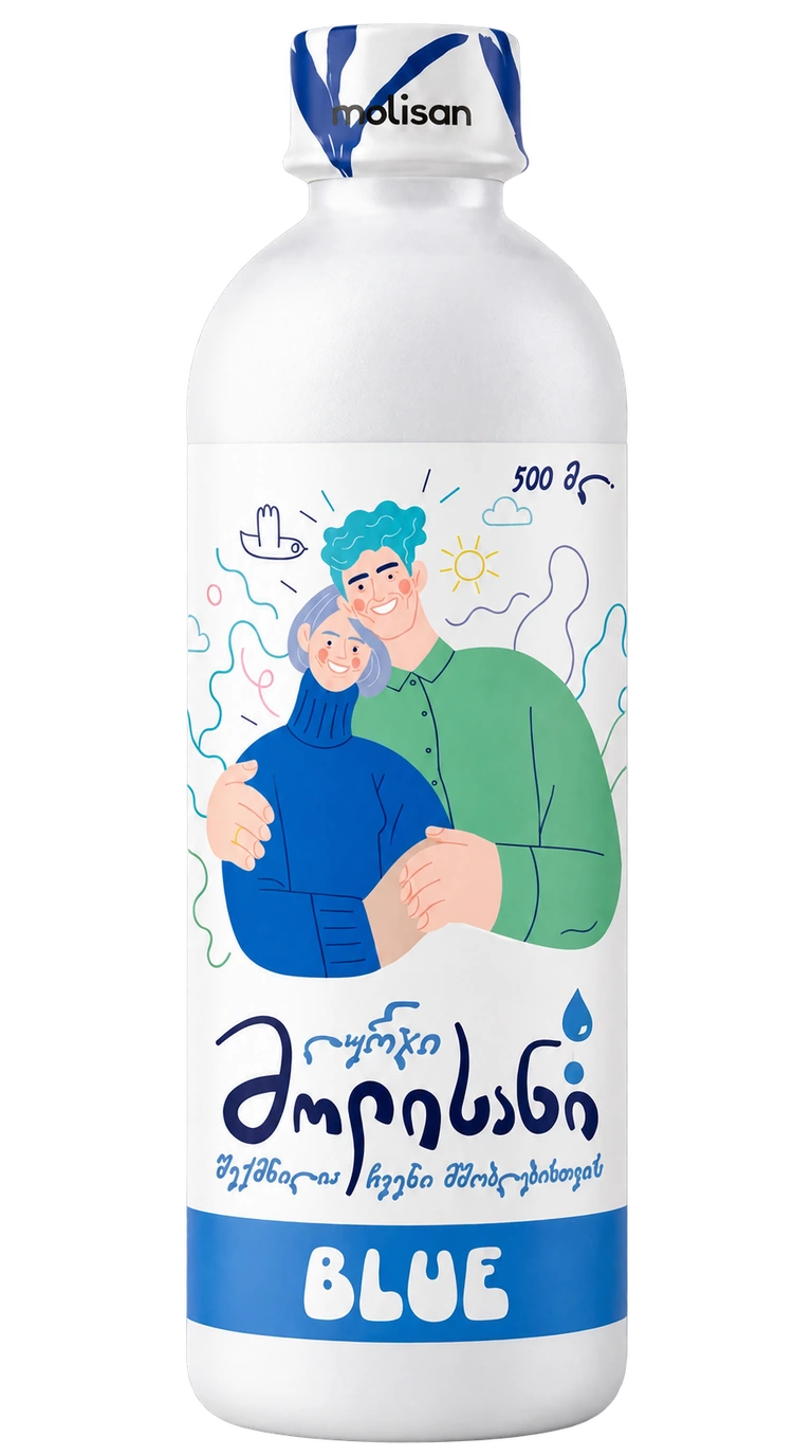 მოლისანი ლურჯი — 500 მლ