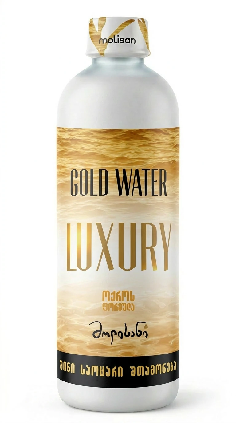 მოლისანი Luxury Gold Water